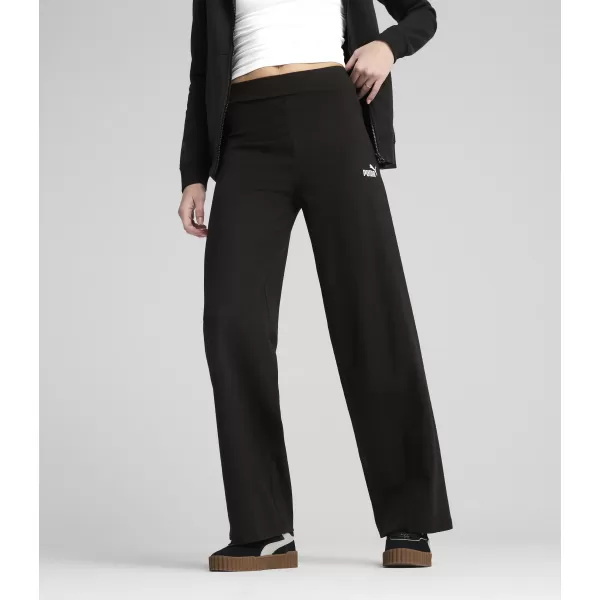  Jambiere de damă PUMA ESS SMALL NO. 1 LOGO HIGH-WAIST STRAIGHT 68242801 PUMA NEGRU 