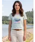 Tricou pentru femei ALPINE PRO TERMESA 4 GERMINA VARIANTA VERDE PB