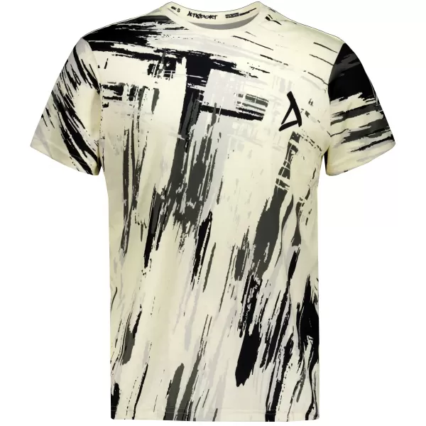  Tricou funcțional premium pentru bărbați ALTISPORT VOJ/ALM010TR01 FILDEȘ/NEGRU 