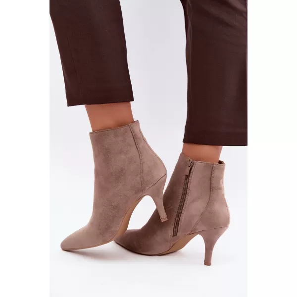 Botine de dama BOTO 2905A-1 BEJ 