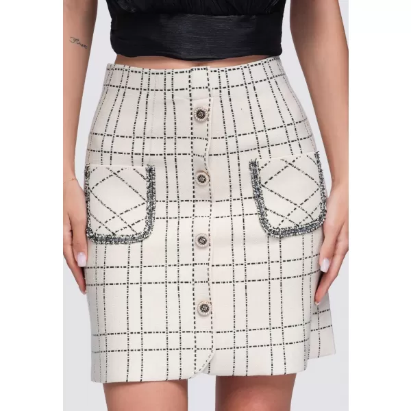  Fusta de dama OMBRE OW-GL-E0021 BEJ 