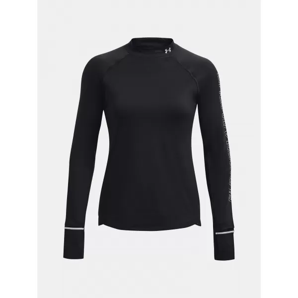  Tricou pentru femei UNDER ARMOUR UA OUTRUN THE COLD LS 1373208-001 NEGRU 