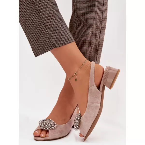  Sandale de dama D&A 41955-19 BEJ 