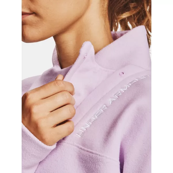  Hanorac de dama UNDER ARMOUR RECOVER FLEECE WRAP NECK 1356347-570 VIOLET 