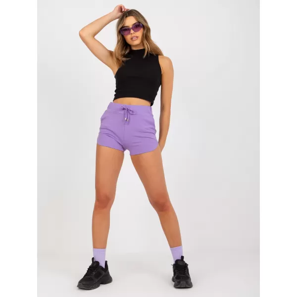  Pantaloni scurți de damă BASIC FEEL GOOD AP-SN-119.07 VIOLET 