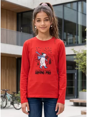 Tricou pentru copii ALPINE PRO ECCO 2 BARBADOS VARIANTA CIRESE PA
