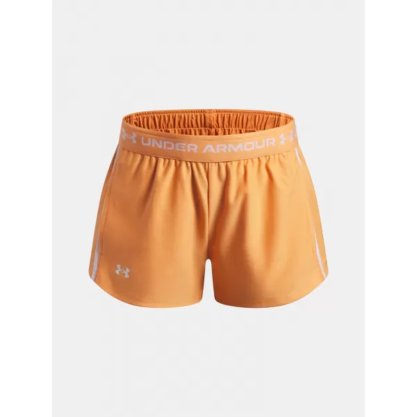  Pantaloni scurți pentru fete UNDER ARMOUR G TECH PLAY UP SHORT 1390075-870 PORTOCALE 