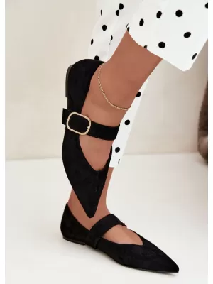 Balerini de dama BOTO CH943 NEGRU