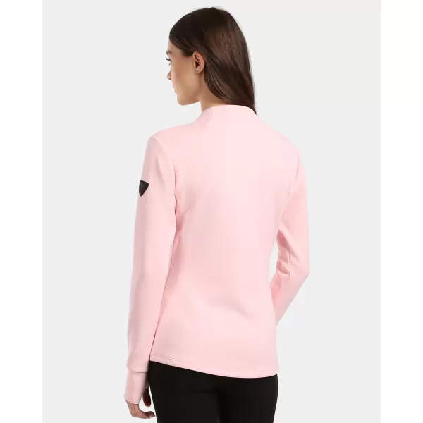 Hanorac de damă din fleece KILPI LAJEN-W 1L0205KI ROZ DESCHIS 