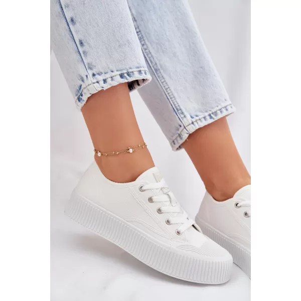  Adidași de damă BIG STAR SHOES TT274269 ALB 