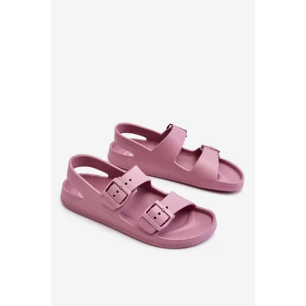 Sandale dama BIG STAR LL274744 PURPLE Big Star Pantofi 