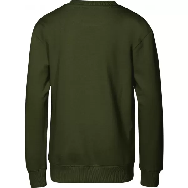  Hanorac pentru copii MALFINI CREW 427 MILITAR 