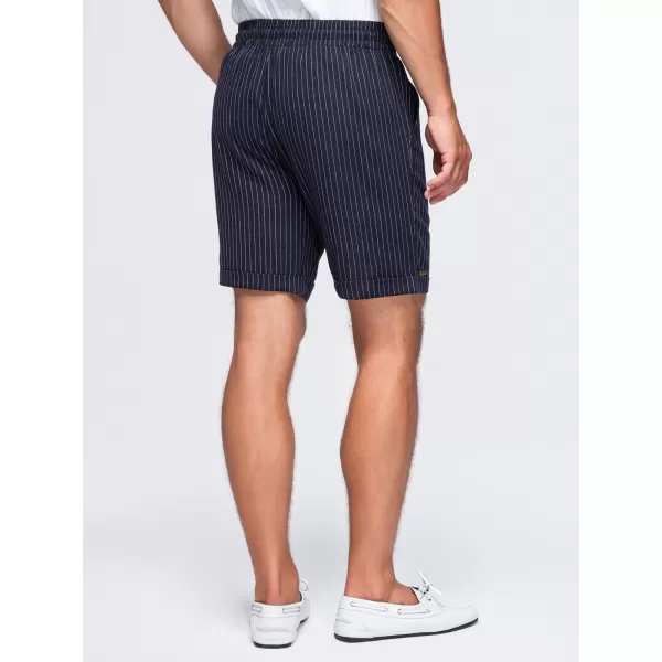 Pantaloni scurți pentru bărbați OMBRE OM-SRCS-0208 ALBASTRU MARIN 