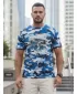 Tricou pentru bărbați DSTREET NX2001R-SK-M ALBASTRU