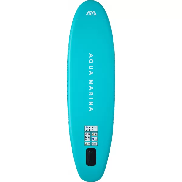  Placă cu vâsle AQUA MARINA Breeze 910 COPAC DE ARGINT 