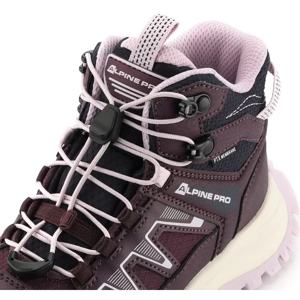  Pantofi de exterior pentru copii ALPINE PRO ATEGO VIN MOV 