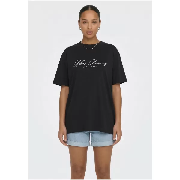  Tricou pentru femei URBAN CLASSICS TB8752 NEGRU 