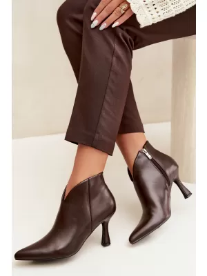 Botine de dama BOTO D-218 MARO