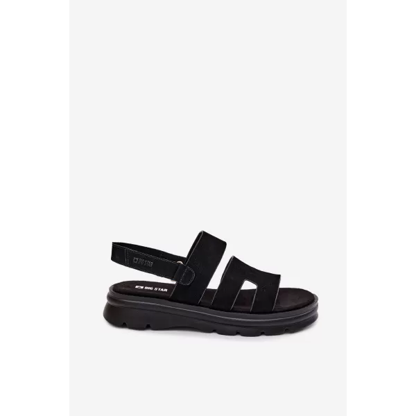  Sandale de dama BIG STAR SHOES TT274484 NEGRU 
