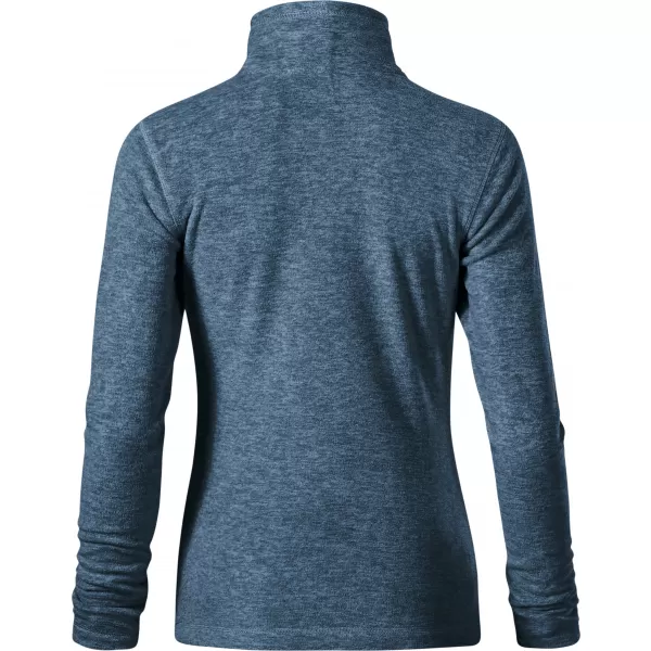  Hanorac de damă din micro polar MALFINI FACTOR 853 EVIDENȚIERI DE DENIM ÎNCHIS LA CULOARE 
