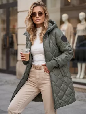 Geaca de dama DSTREET TY5863 VERDE
