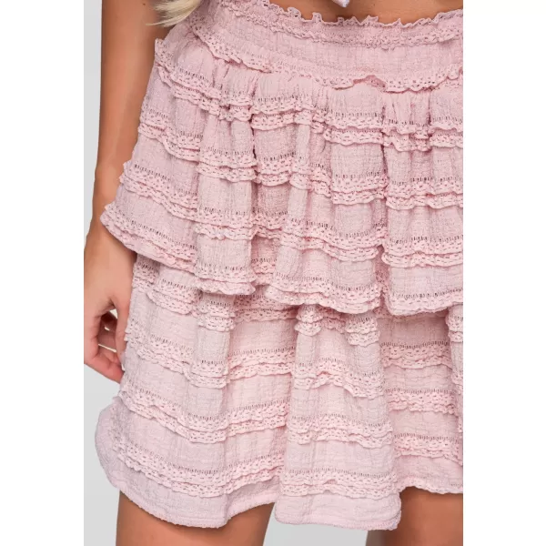  Fusta de dama OMBRE OW-GL-E0014 ROZ 