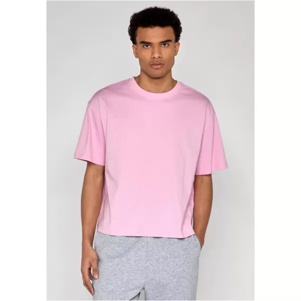  Tricou pentru bărbați URBAN CLASSICS TB8398-12155 ROZ MOALE 