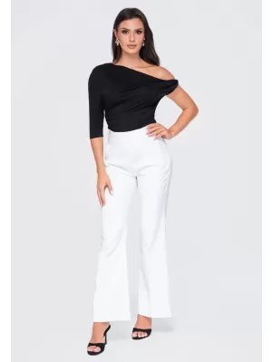 Tricou de damă OMBRE OW-TS-E0075 NEGRU