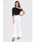 Tricou de damă OMBRE OW-TS-E0075 NEGRU
