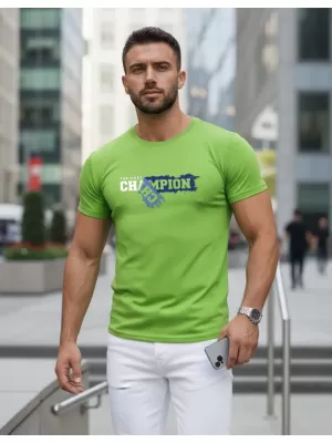 Tricou pentru bărbați DSTREET NX5017R VERDE DESCHIS