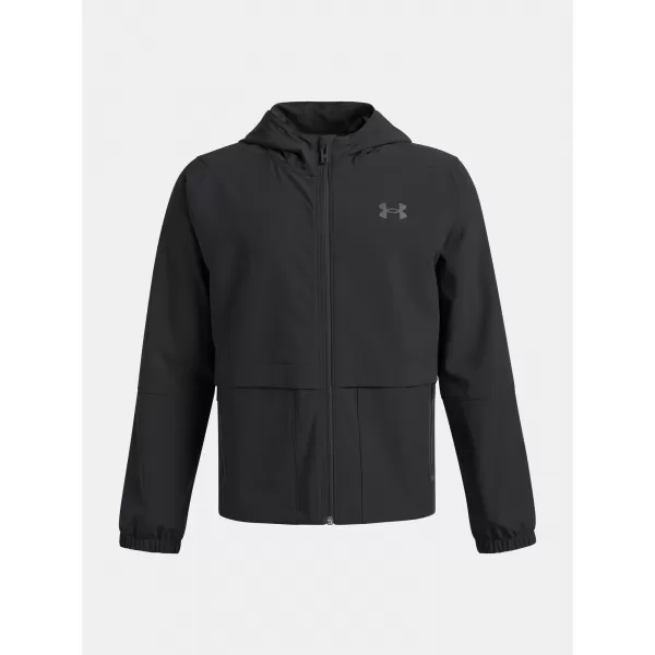  Geaca de baieti UNDER ARMOUR UA B UNSTOPPABLE WVN JACKET 6009561-001 NEGRU 