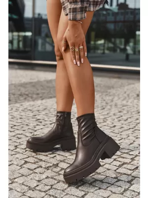 Botine de dama BOTO 9670A VIOLET