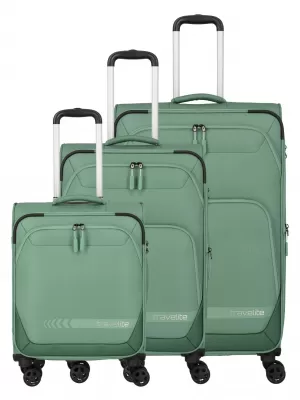 Un set de valize TRAVELITE Kick Off 4w S, M exp, L exp SALVIE