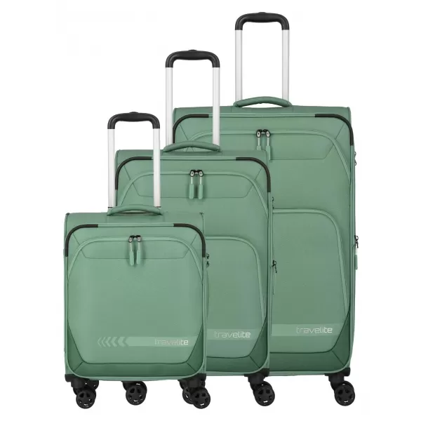  Un set de valize TRAVELITE Kick Off 4w S, M exp, L exp SALVIE 