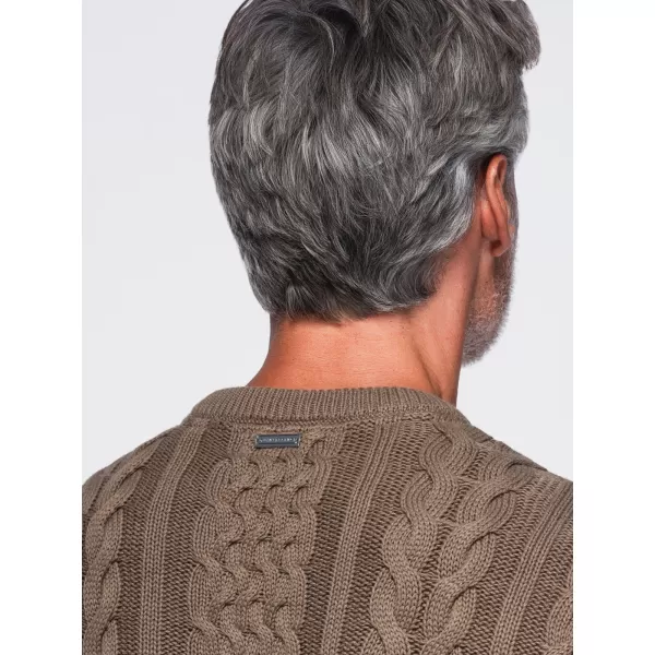  Pulover pentru bărbați OMBRE OM-SWSW-0191 MARO 