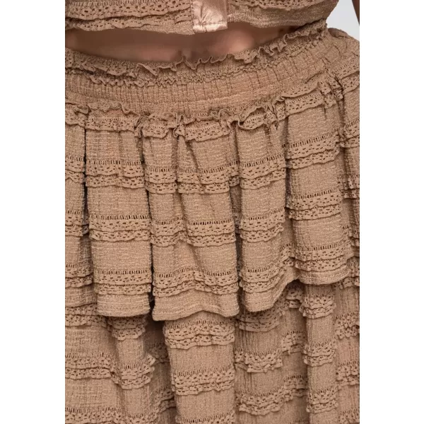  Fusta de dama OMBRE OW-GL-E0014 TAUPE 