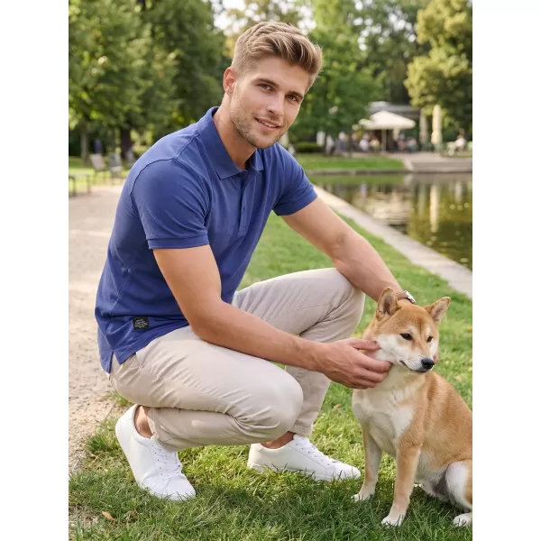  Tricou pentru bărbați cu guler ALTISPORT NP/ALMST90601 OBICEIURI 