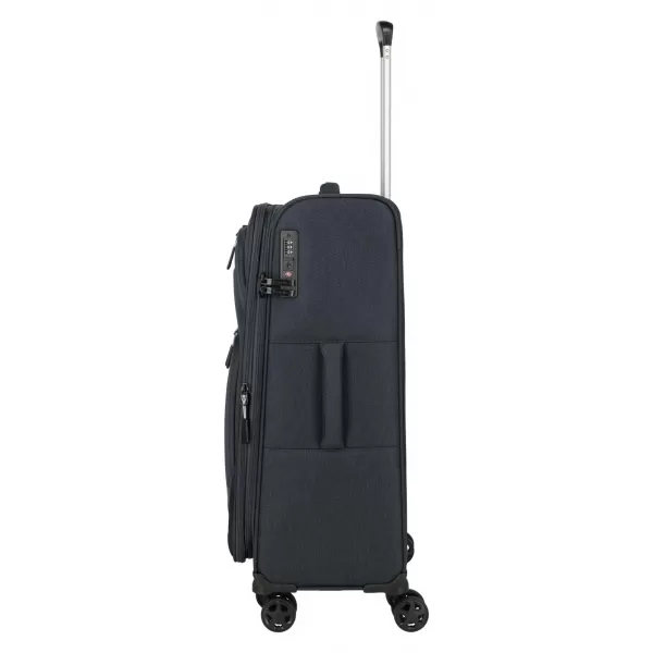  Valiză TRAVELITE Kick Off 4w M exp ANTRACIT 