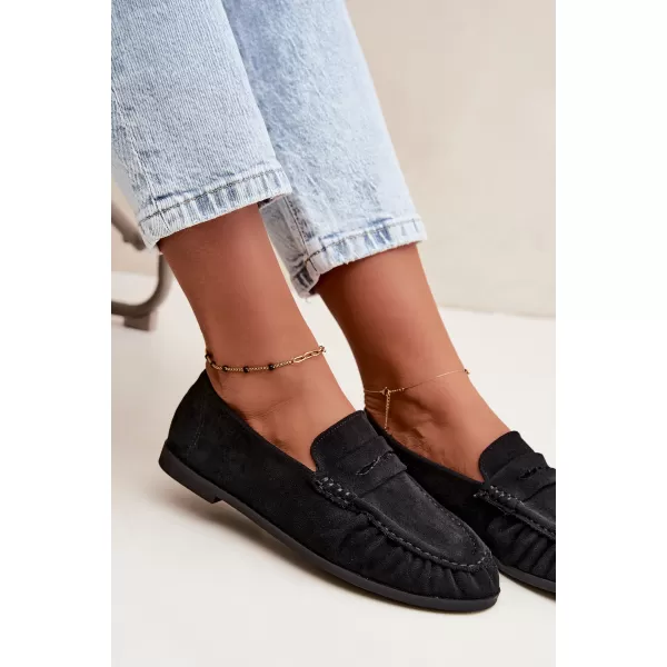  Mocasini de dama BOTO 9881 NEGRU 
