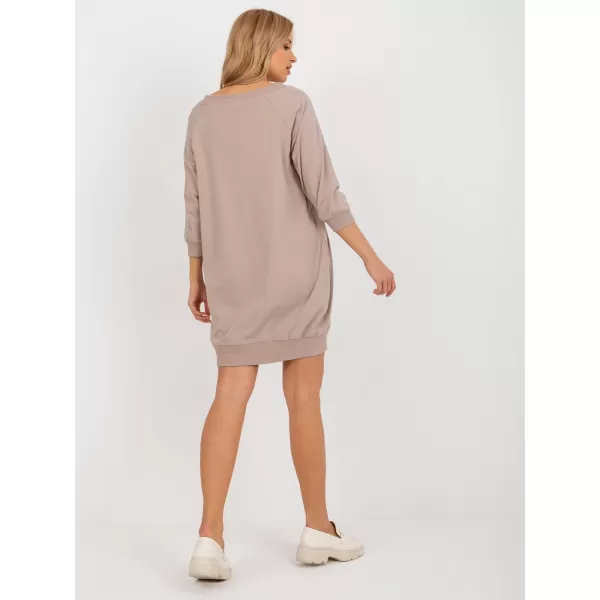  Rochie BASIC FEEL GOOD RV-SK-7203.35P BEJ ÎNCHIS 