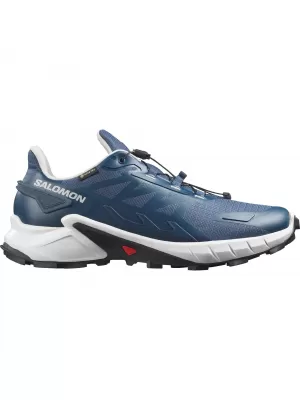 Pantofi pentru bărbați SALOMON SUPERCROSS 4 GORE-TEX L45447400 VRAJIT/ROCA LUNARA/NEGRU