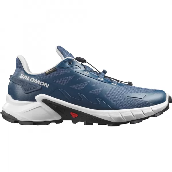  Pantofi pentru bărbați SALOMON SUPERCROSS 4 GORE-TEX L45447400 VRAJIT/ROCA LUNARA/NEGRU 