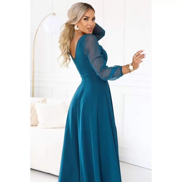  Rochie NUMOCO 640-7 VERDE MARE 