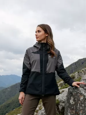 Jachetă de exterior pentru femei ALPINE PRO TEMUNA NEGRU