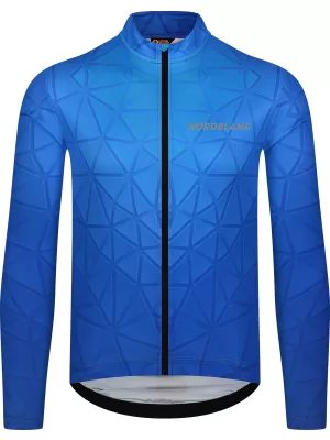 Tricou de ciclism pentru bărbați NORDBLANC RIDEPRO NBSMF8102 ALBASTRU