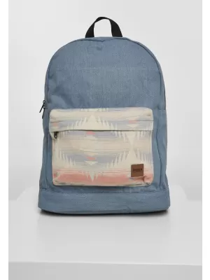Rucsac URBAN CLASSICS TB3343 ALBASTRU/MULTICOLOR