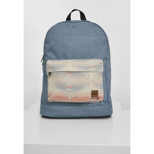  Rucsac URBAN CLASSICS TB3343 ALBASTRU/MULTICOLOR 