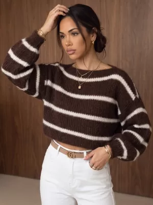 Pulover de dama DSTREET MY2644 MARO