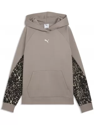 Hanorac de dama PUMA SPORT ANIMAL STANDARD HOODIE FL 69400781 GRI ȘOARECE