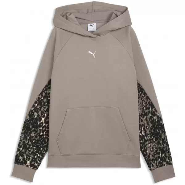 Hanorac de dama PUMA SPORT ANIMAL STANDARD HOODIE FL 69400781 GRI ȘOARECE 